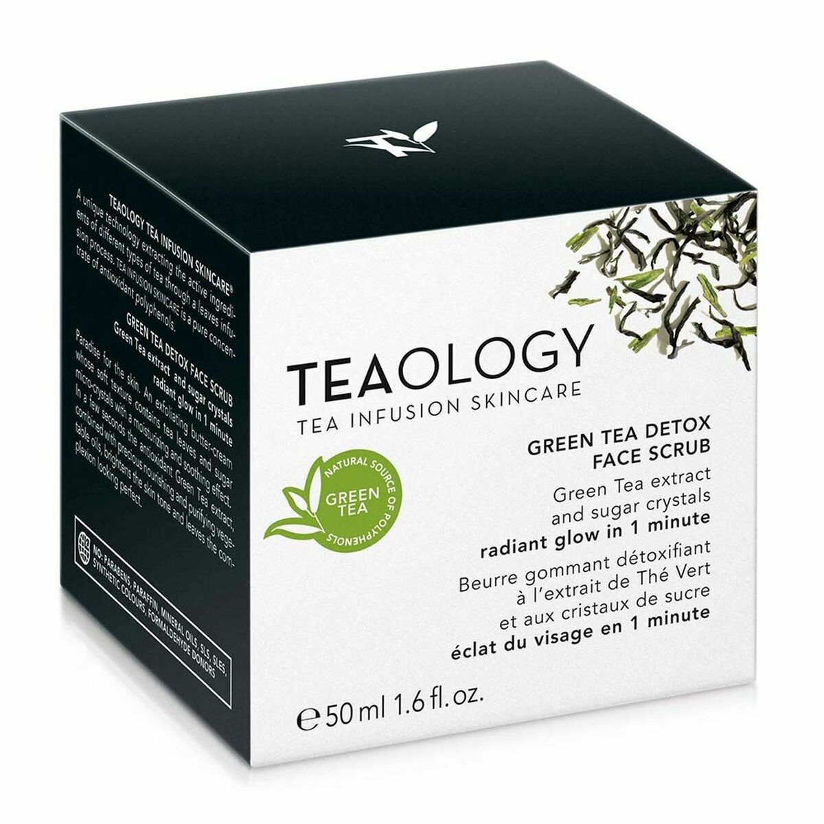 Exfoliating Mask Teaology Green Tea Sugar Detoxifying (50 ml)-1